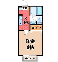 上信電鉄 南高崎駅 徒歩3分 2階/-