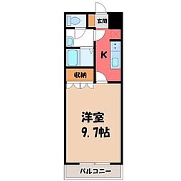 JR両毛線 岩宿駅 徒歩9分