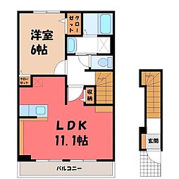 JR上越線 高崎問屋町駅 徒歩12分 2階/-