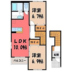 JR高崎線 深谷駅 バス12分 原郷西部下車 徒歩2分 2階/-