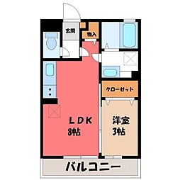 JR信越本線 北高崎駅 4.4km