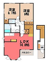 Takasaki Tottos II 2階