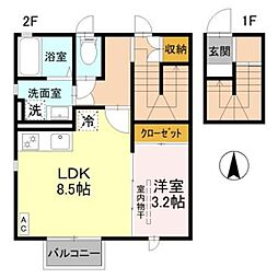 JR両毛線 前橋駅 徒歩22分 2階/-