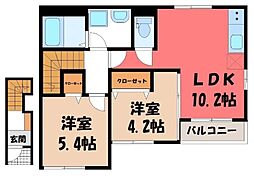 東武伊勢崎線 新伊勢崎駅 徒歩31分 2階/-