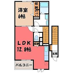 ドリームハイツ A 2階/-