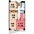 クラール2階7.6万円