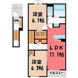 フローレス コート I 2階/-