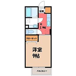 ローズハイツ 2階/-