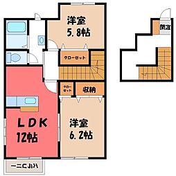 パステークガーデン C 2階/-