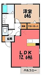 クレール・コート 1階/-