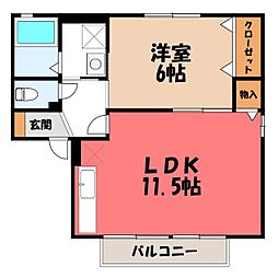 グリーンパーク木村 III 1階/-