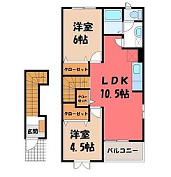 プリムヴェール 2階/-
