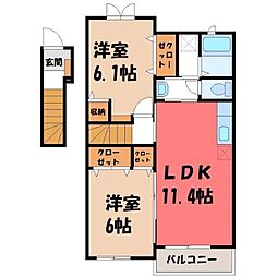 プルメリア ガーデン A 2階