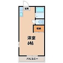 群馬県伊勢崎市八斗島町（賃貸アパート1R・1階・23.35㎡） その2