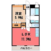 群馬県伊勢崎市韮塚町1290-5（賃貸アパート1LDK・2階・41.04㎡） その2