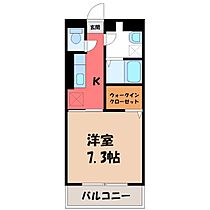 群馬県伊勢崎市福島町（賃貸マンション1K・3階・26.04㎡） その2