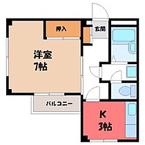 群馬県前橋市朝日町4丁目（賃貸アパート1K・1階・28.17㎡） その2