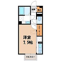 群馬県前橋市箱田町（賃貸アパート1R・1階・26.71㎡） その2