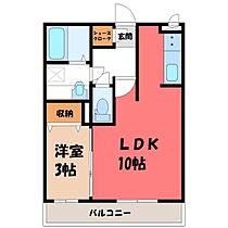 群馬県前橋市上大島町（賃貸アパート1LDK・1階・35.10㎡） その2