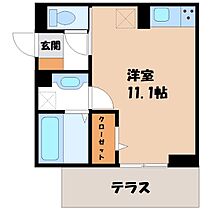 群馬県前橋市文京町1丁目（賃貸アパート1R・1階・30.30㎡） その1