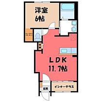 茨城県古河市坂間（賃貸アパート1LDK・1階・43.23㎡） その2