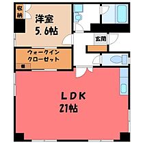 群馬県伊勢崎市寿町（賃貸マンション1LDK・1階・61.61㎡） その2