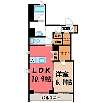 群馬県伊勢崎市上泉町（賃貸マンション1LDK・2階・50.00㎡） その2