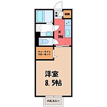 群馬県伊勢崎市中央町（賃貸アパート1K・1階・30.03㎡） その2