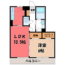 群馬県前橋市上大島町（賃貸アパート1LDK・1階・41.50㎡） その2