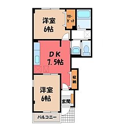🉐敷金礼金0円！🉐両毛線 国定駅 徒歩26分