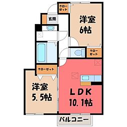 両毛線 国定駅 徒歩37分