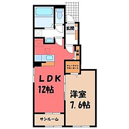 JR東北本線 古河駅 バス16分 中田踏切北下車 徒歩11分 1階/-