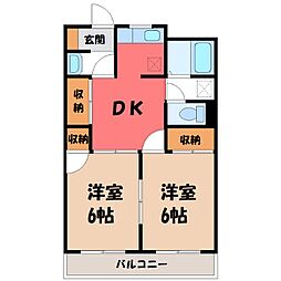 JR両毛線 伊勢崎駅 徒歩23分