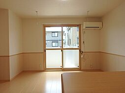 JR東北本線 古河駅 徒歩26分の賃貸アパート 1階2LDKのリビング/ダイニング