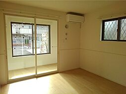 東武伊勢崎線 剛志駅 徒歩23分の賃貸アパート 1階2LDKのリビング/ダイニング