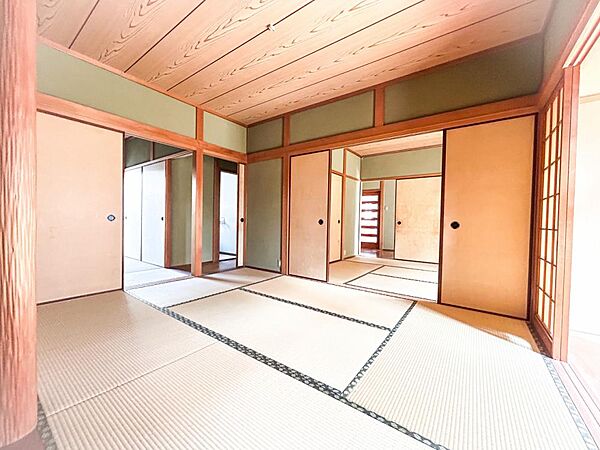 Beautiful mountainous landscape with colorful sky