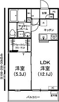 リブリ・アークII  ｜ 千葉県船橋市二宮2丁目（賃貸マンション1LDK・2階・40.99㎡） その2