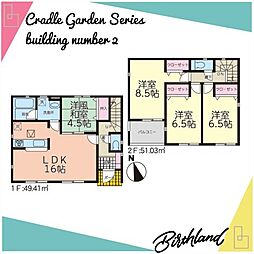 会津若松市日新町　Cradle　Garden　全2棟