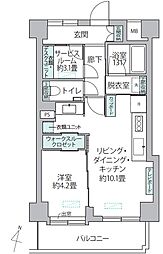 間取図画像 1SLDK
