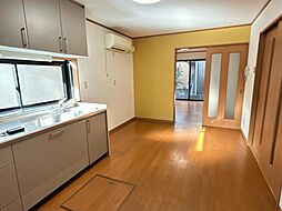 敦賀市平和町　戸建て 4DKのリビング/ダイニング