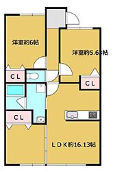 間取図画像 3LDK
