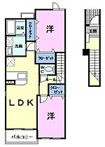 アイビーガーデンＣ 202 ｜ 愛知県蒲郡市三谷町諏訪東32-1（賃貸アパート2LDK・2階・58.48㎡） その2