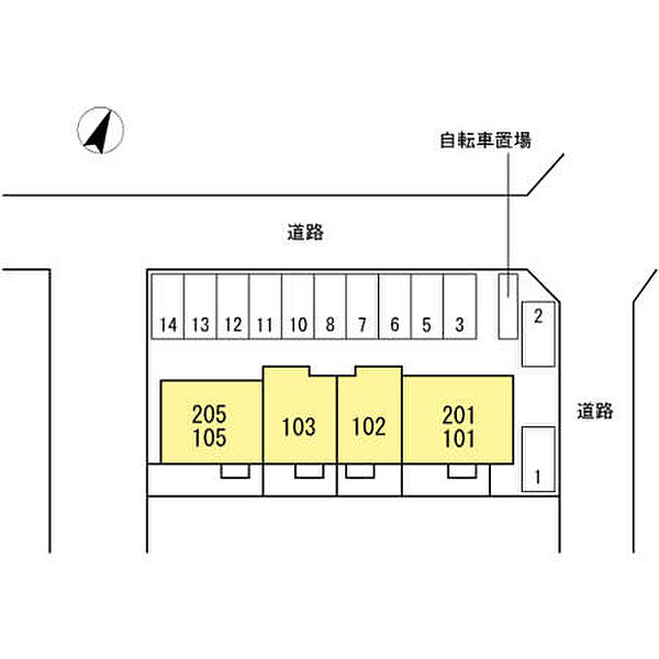 グランツ 201｜愛知県豊橋市牟呂町字百間(賃貸アパート2LDK・2階・60.71㎡)の写真 その29