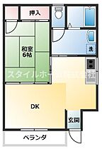 コーポ旭荘 102 ｜ 愛知県豊川市一宮町旭112（賃貸アパート1LDK・1階・38.28㎡） その2