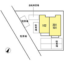 エクレール牟呂 101 ｜ 愛知県豊橋市牟呂町字松島東74番1（賃貸アパート2LDK・1階・36.68㎡） その15