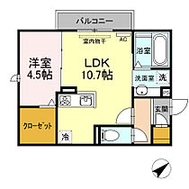 ルーナノワ 305 ｜ 愛知県豊橋市佐藤4丁目27-13（賃貸アパート1LDK・3階・40.27㎡） その2