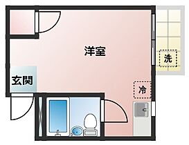 向山ハウス 306 ｜ 愛知県豊橋市向山台町13-9（賃貸マンション1R・3階・16.50㎡） その2