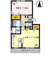 ジュノウタウン　Ｂ棟 302 ｜ 愛知県豊橋市小浜町158-1（賃貸アパート1LDK・3階・44.21㎡） その2