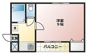 サニーコートOKADA 202 ｜ 愛知県豊橋市菰口町2丁目47-1（賃貸アパート1K・2階・27.80㎡） その2