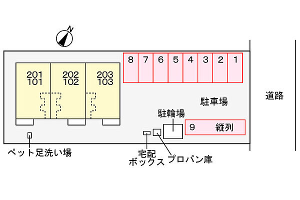 ラ・フォンテＣ 203｜愛知県豊川市御油町井ノ口(賃貸アパート2LDK・2階・56.61㎡)の写真 その21